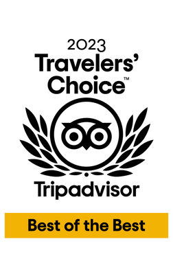 Travelers choice tripadvisor best of the best award for 2023