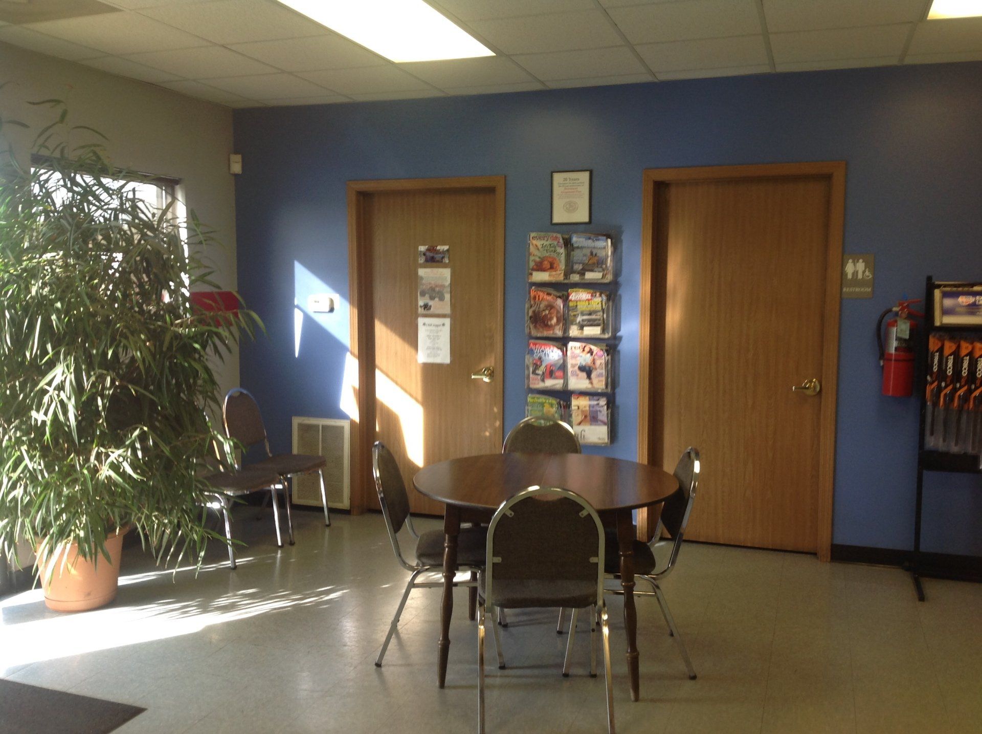 Front Lobby — Tire and Auto Repair in Champaign, IL