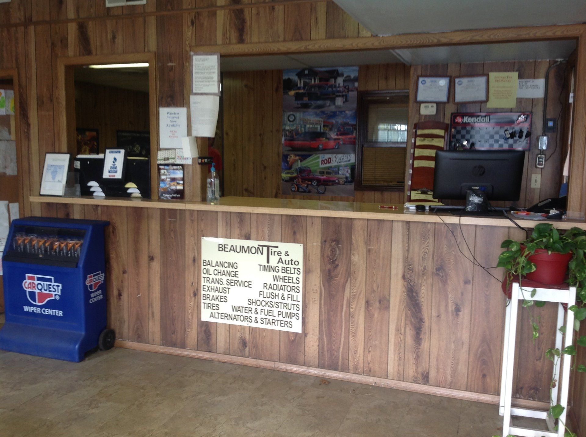 Front Lobby — Tire and Auto Repair in Champaign, IL