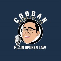 Cogan knows the law plain spoken law logo