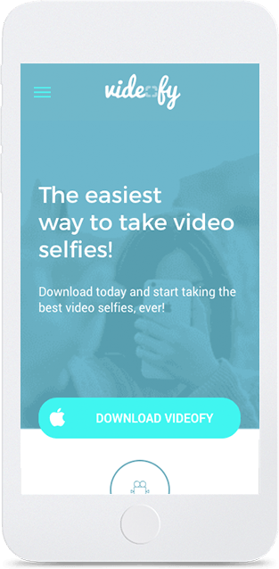 The easiest way to take video selfies is to download today and start taking the best videos selfies ever