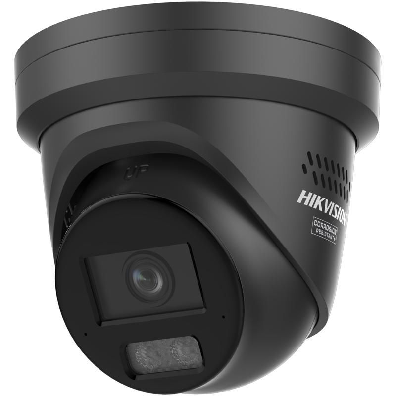 HIKVISION COLORVU3.0 2CD2387G3-LI2U-SL 8MP STROBE AUDIOTURRET, 2.8MM, IR30M MIC,3YR
