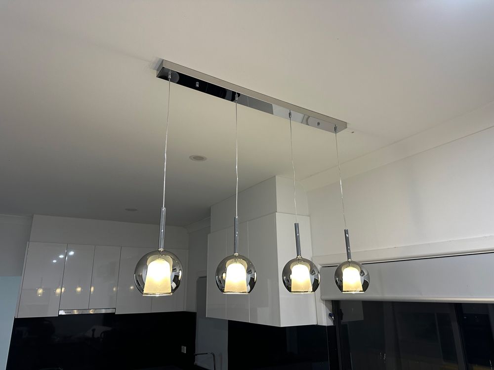 Modern Hanging Lights in The Kitchen