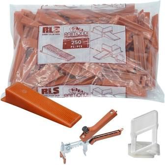 A bag of rls tile wedges and spacers