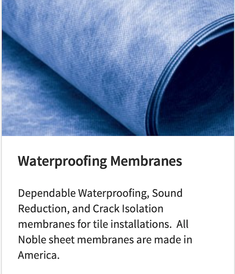 A picture of a roll of waterproofing membranes