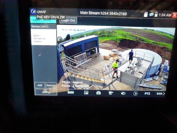 CCTV Preview Of Worksite — Electrician in Newtown, QLD