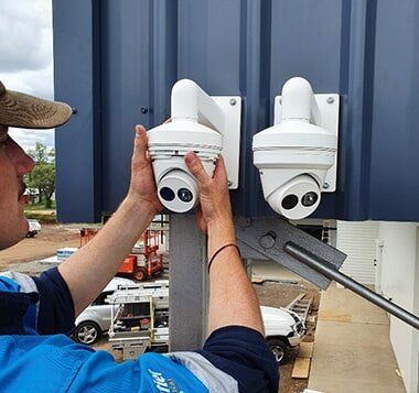 CCTV Security Camera — Electrician in Newtown, QLD
