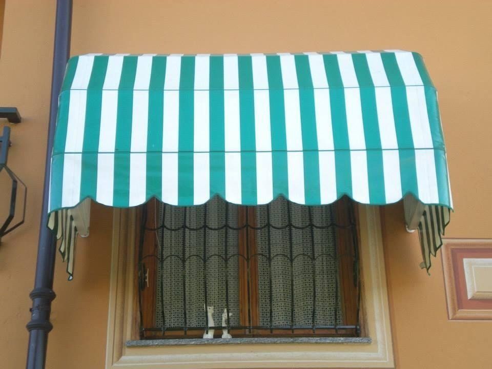 Tenda da sole verde