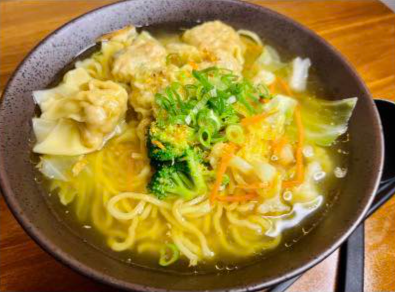 Wonton Noodles Soup — Pt Cartwright Seafoods in Warana, QLD