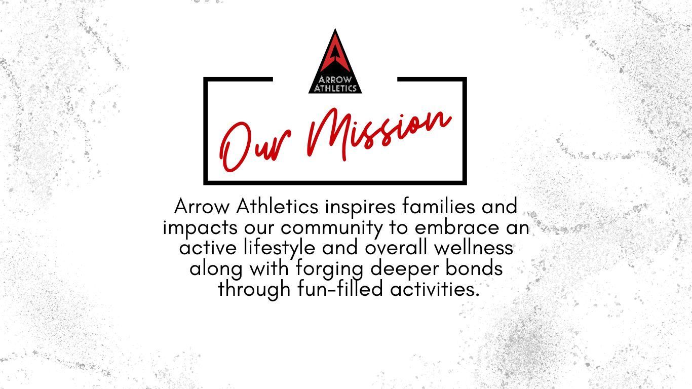 A picture of a mission statement for arrow athletics