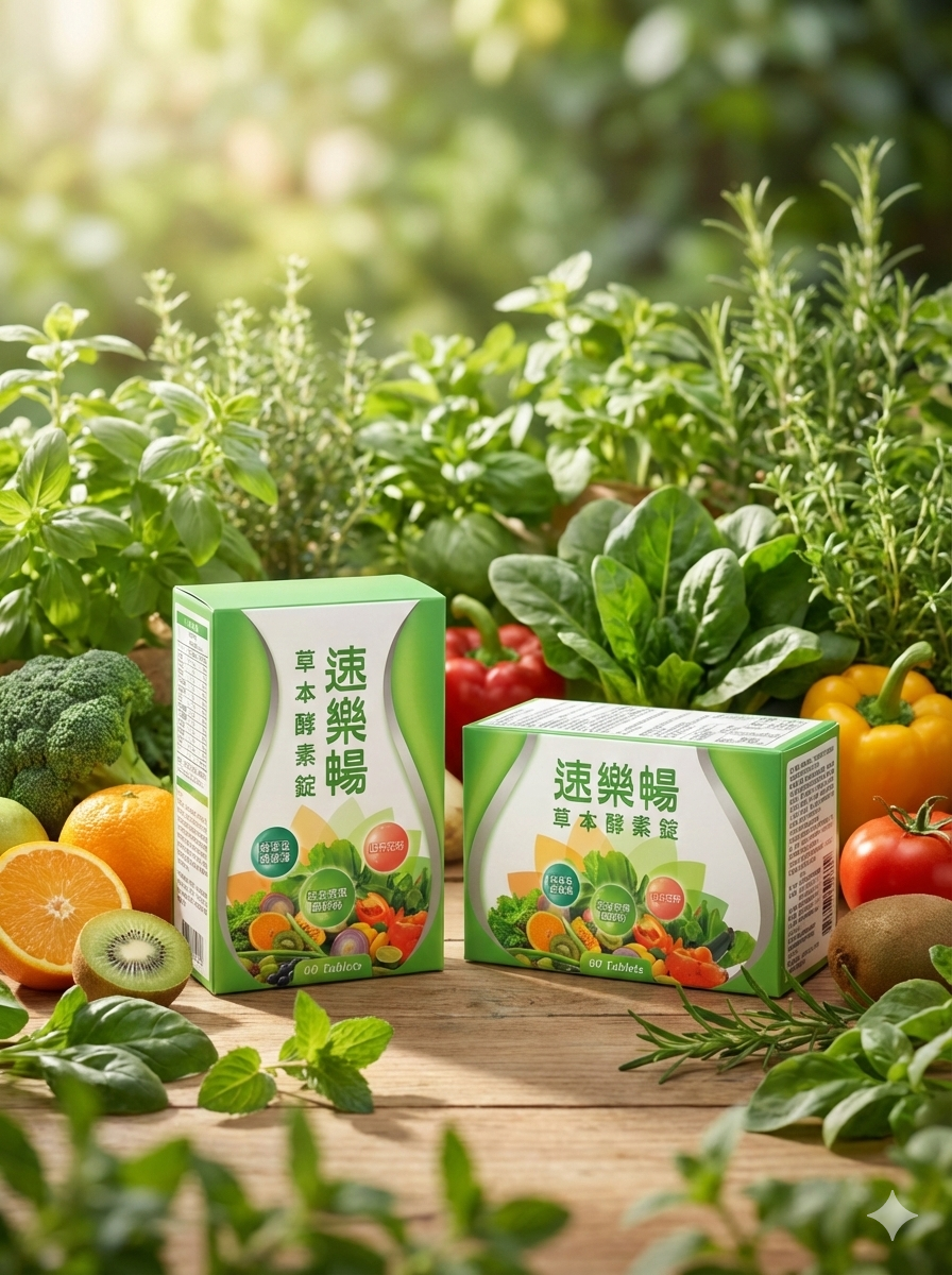 速樂暢酵素錠(60粒/盒)