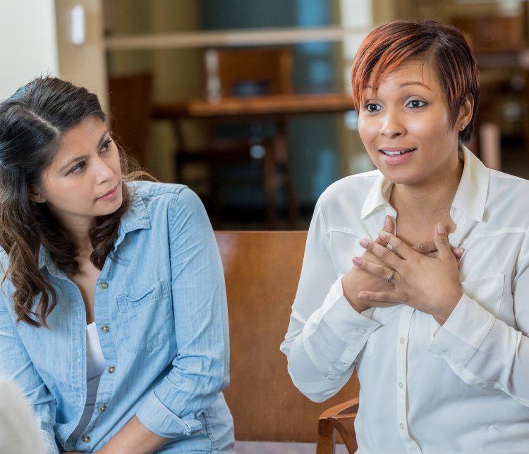 Support group meetings help build new friendships and learn about new ways to wear make up or new ways to style hair.