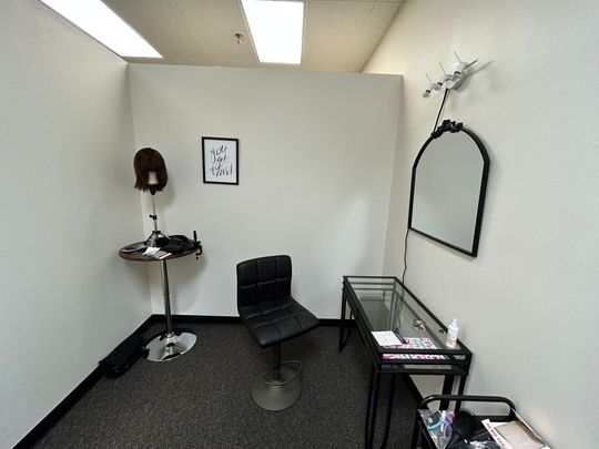 We have a private room to make each client feel comfortable and where we can learn more about how we can help.