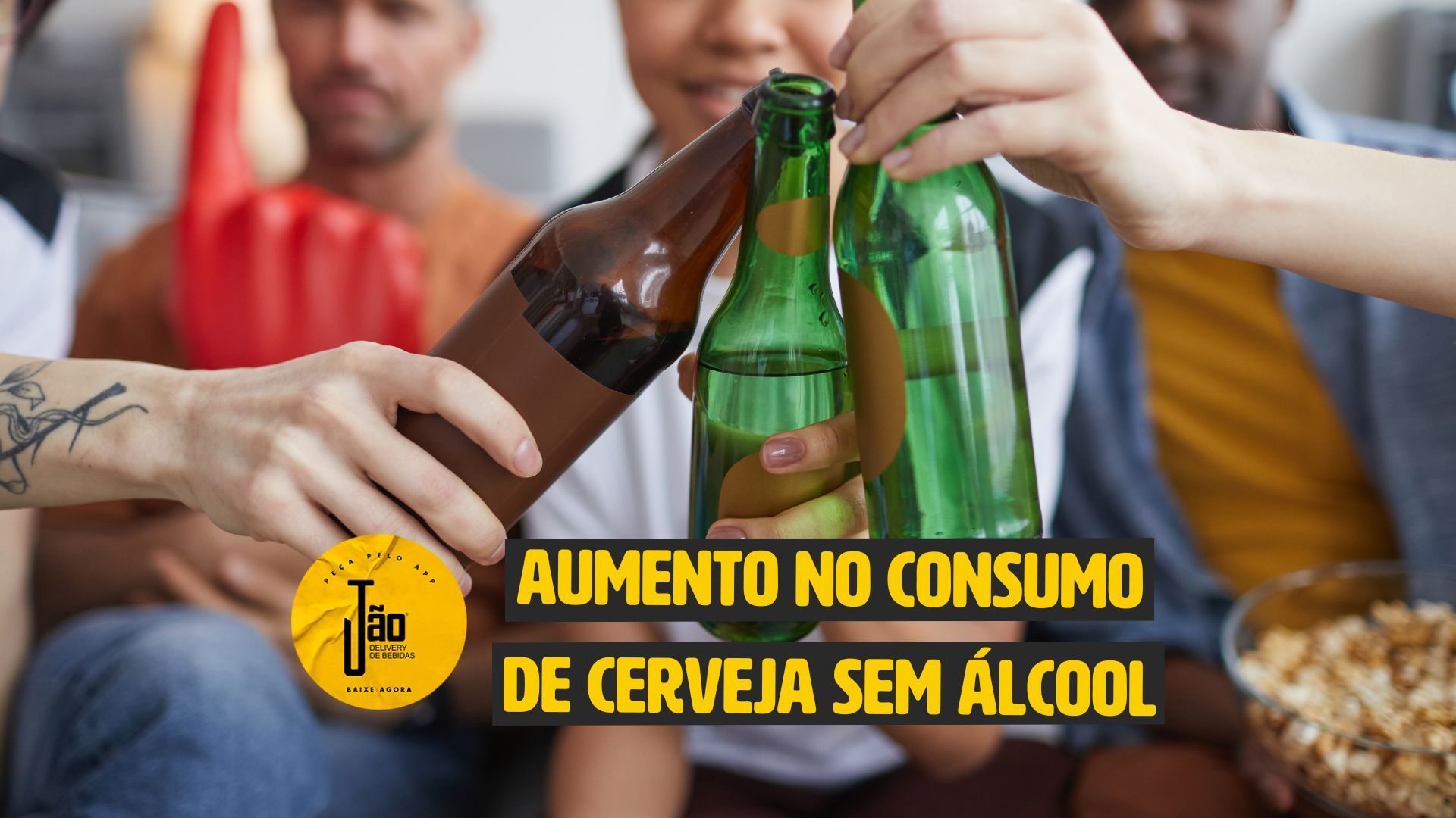 O aumento elevado do consumo das cervejas sem álcool