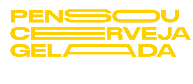Frase Cerveja Gelada JAO