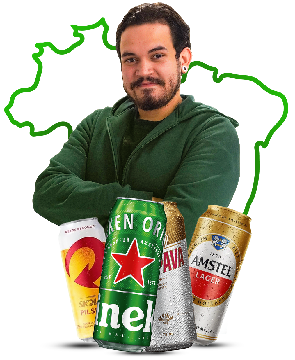 Mulher com Celular na mão - Jão Delivery