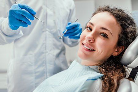 Dentist Patient Smiling | Redlands, CA | Brookside Dental Associates