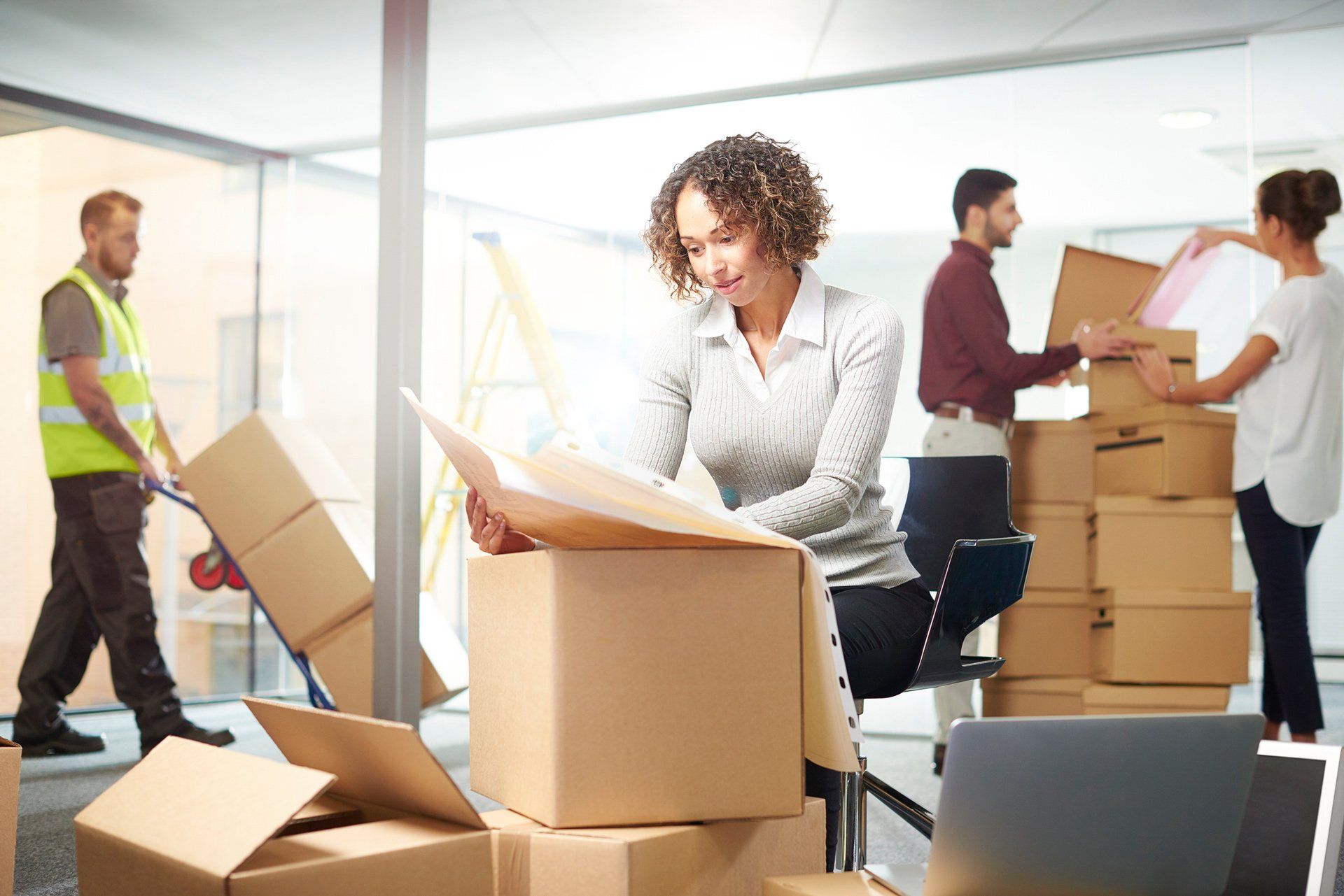 New Office Move Day | Molendinar, Qld | Ashtons Removals