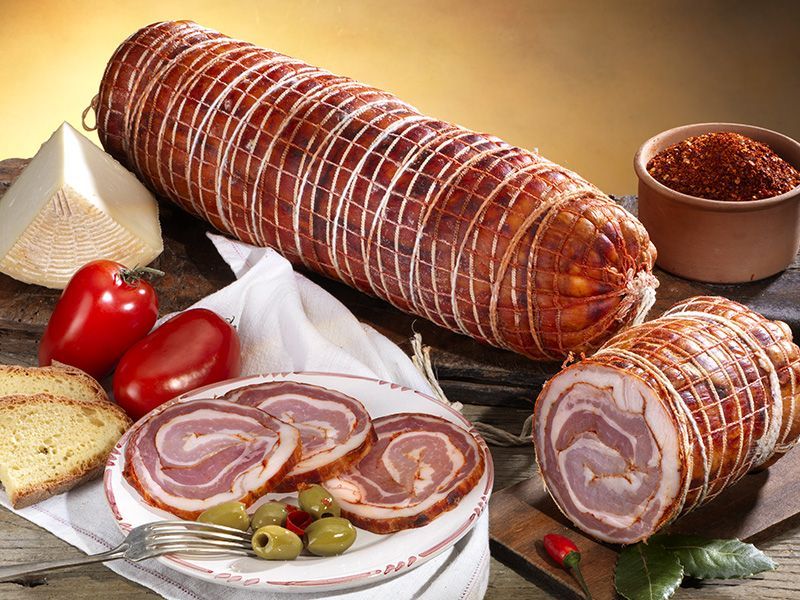 pancetta arrotolata