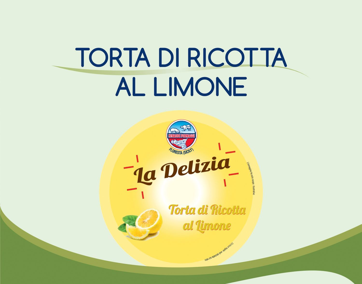 torta di ricotta al limone