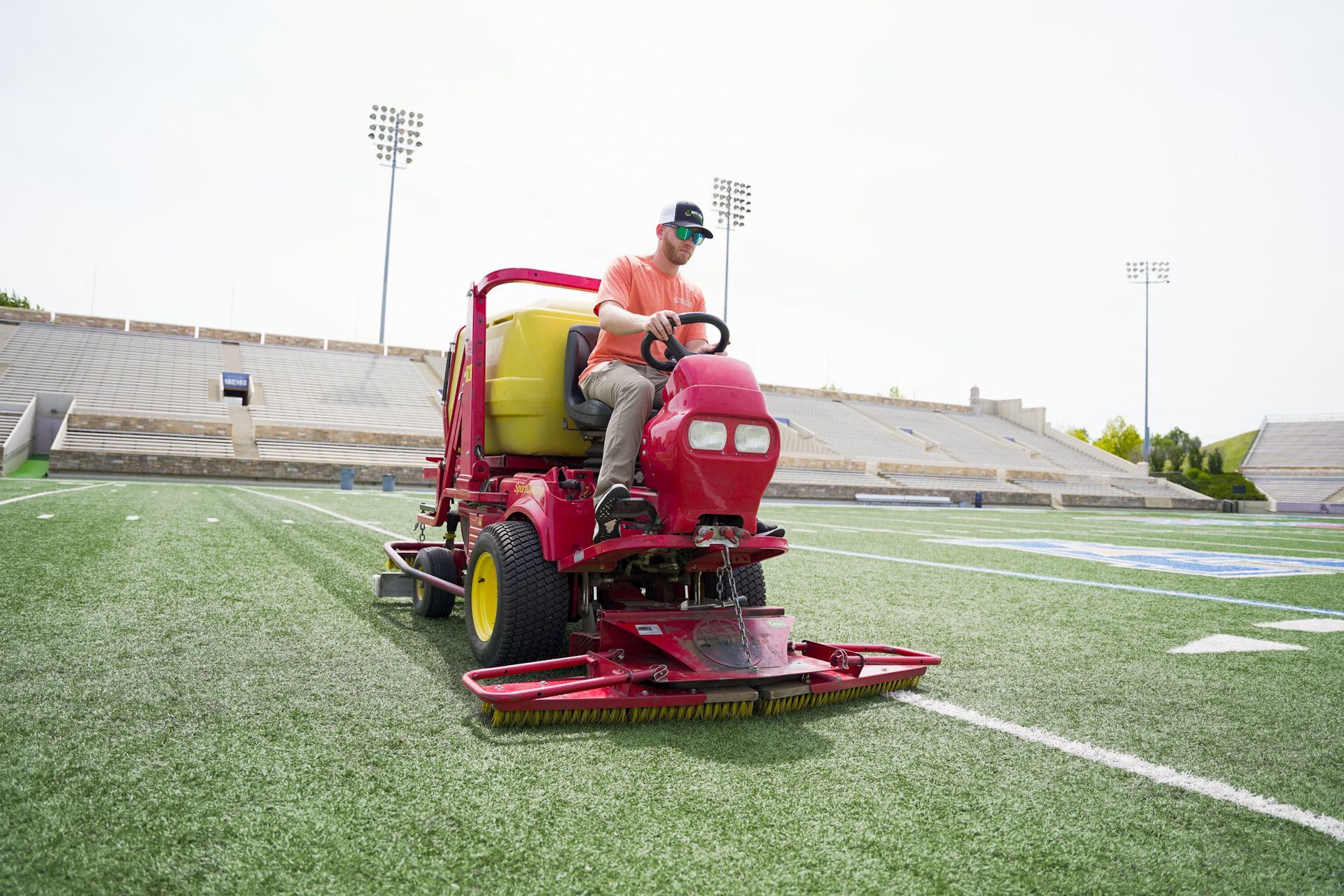 Soccer Field Grass With Ball — Tulsa, OK — Sports Surface Management