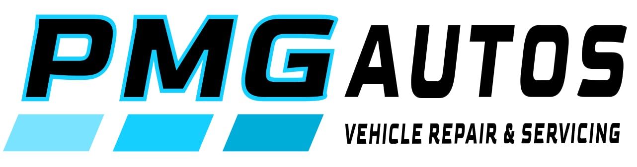 A blue triangle with a car inside of it on a white background.