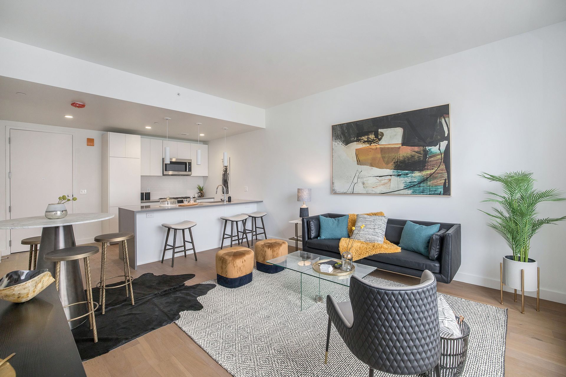 Fourth and Selden Living Room
