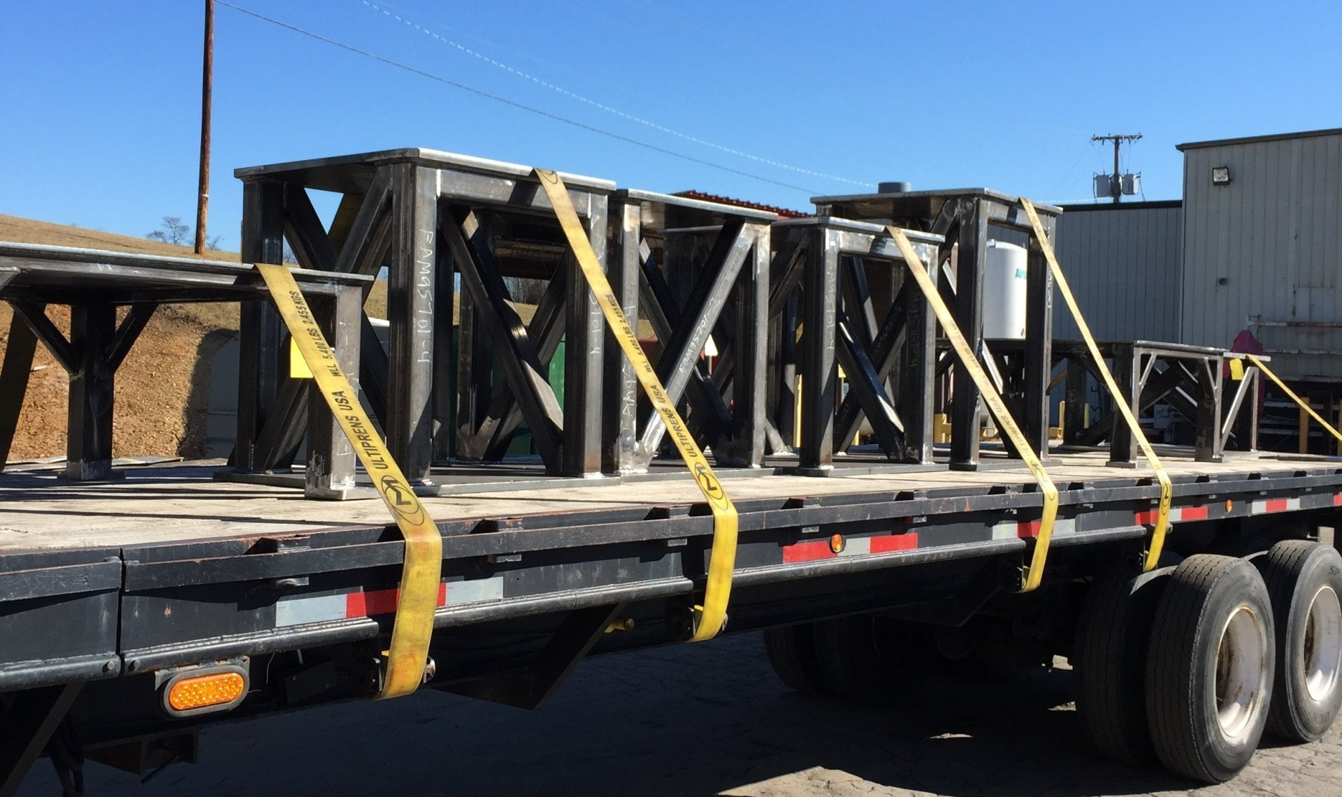 Metal Fabrication Job shipping out to customer