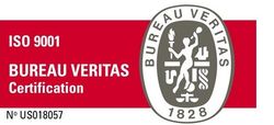 Bureau Veritas Certification Icon - ISO 9001 (No US018057) 