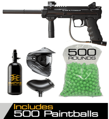 Commando Rental Package with paintballs