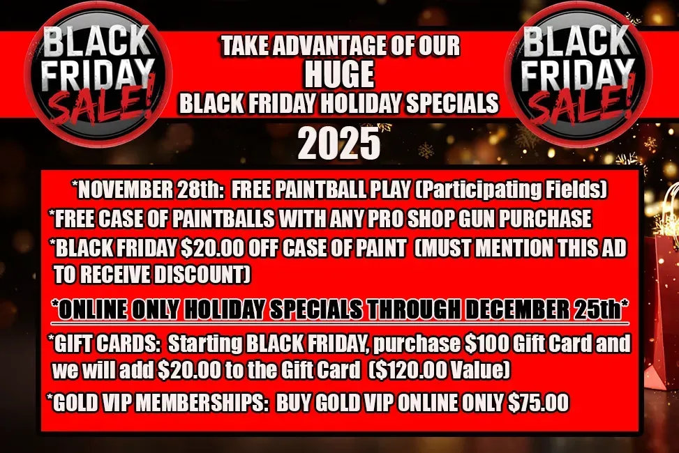 An advertisement for a black friday sale with huge black friday specials