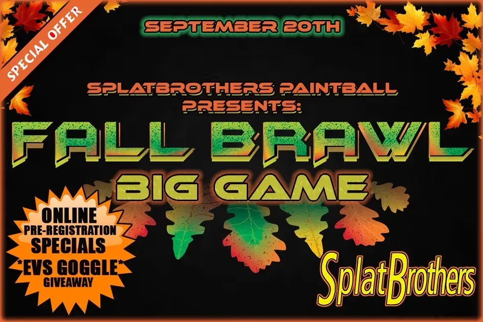 A summertime sizzle special free paintball every saturday and sunday through labor day
