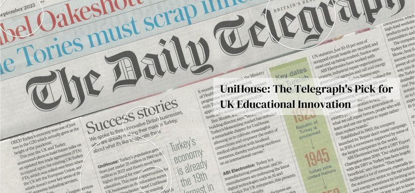 A close up of the daily telegraph newspaper