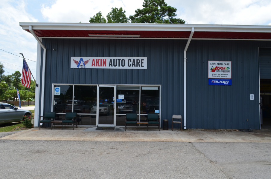 Front of our Service - Akin Auto Care