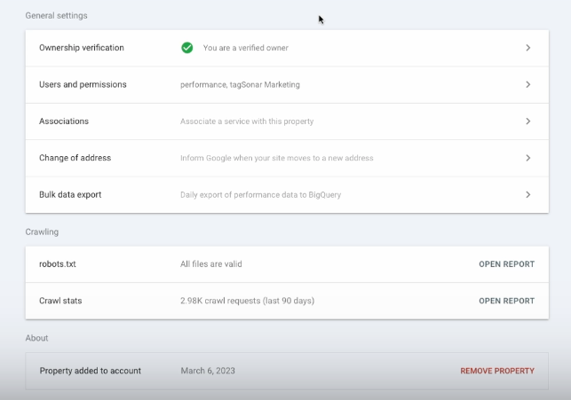 A screenshot of a web page showing a list of information.