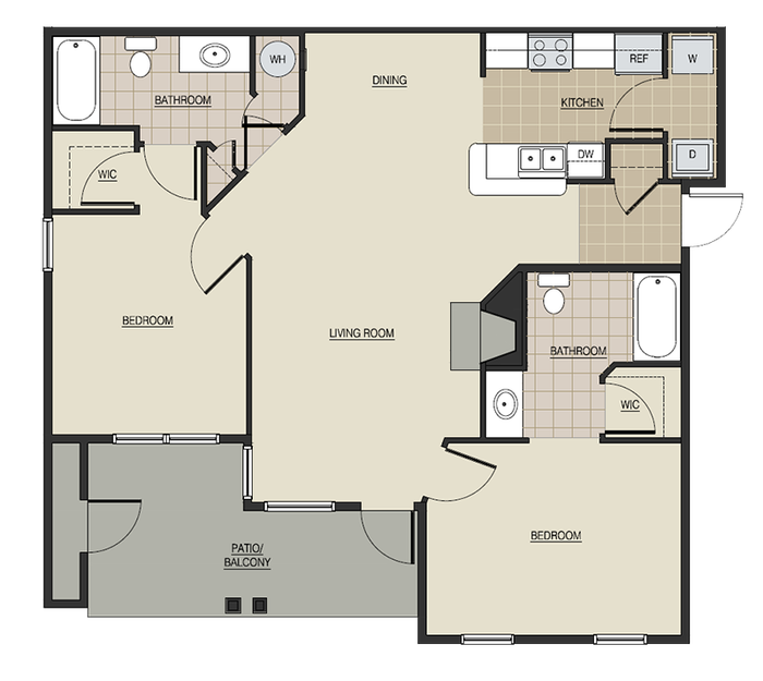 2 Bedroom