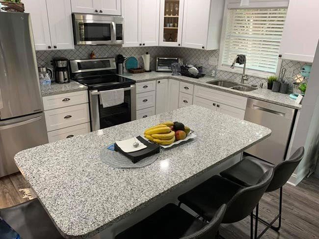 Luna Pearl Granite — Greensboro, NC — Peakstone Granite & Marble