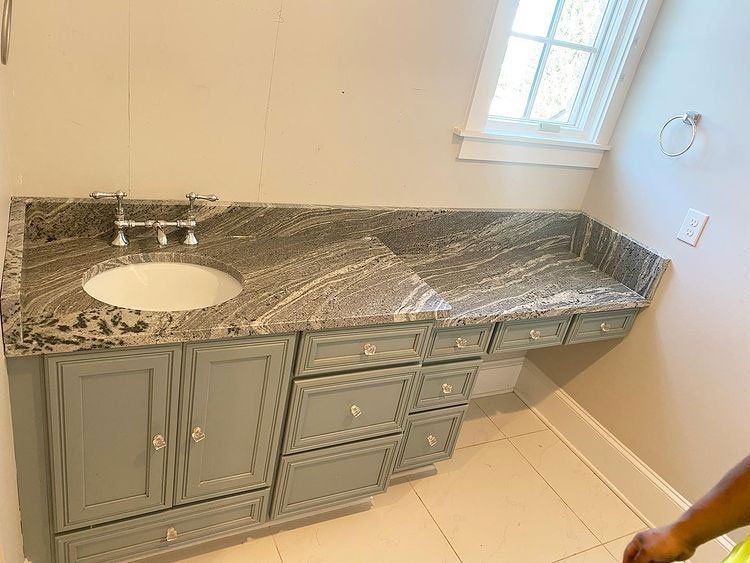 Granite Countertop with Sink — Greensboro, NC — Peakstone Granite & Marble