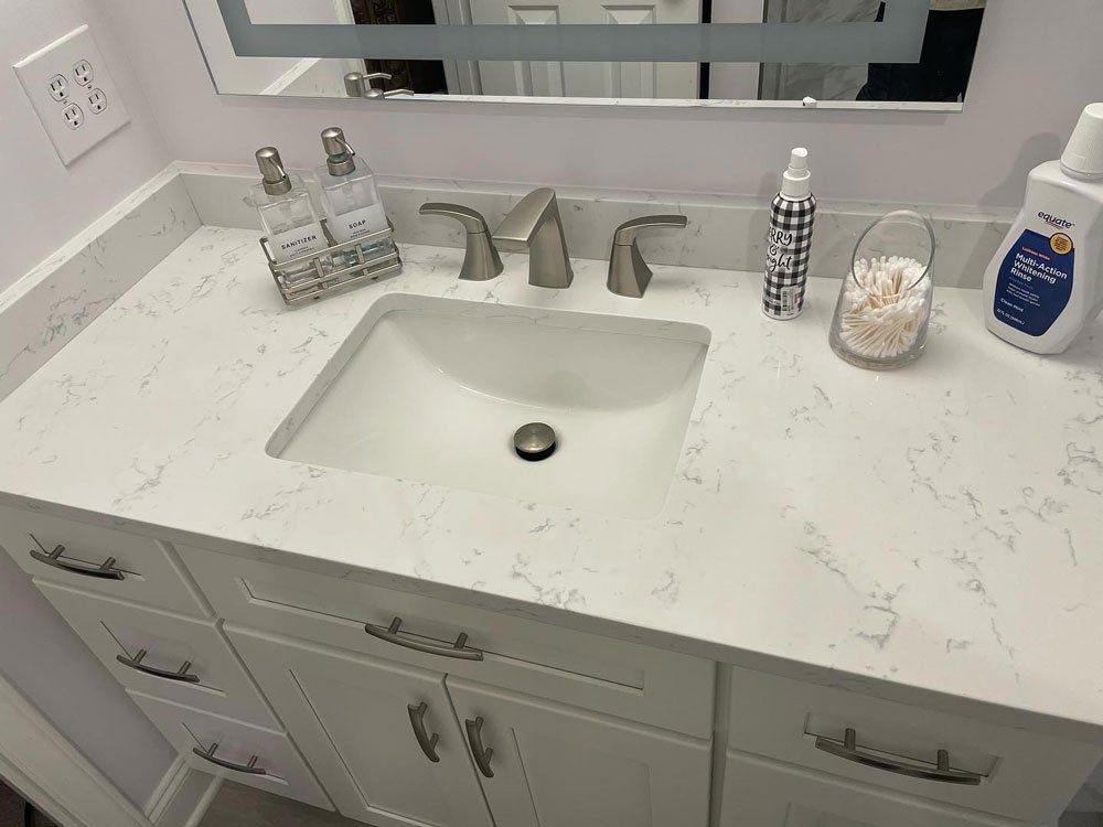 New Vanity Greensboro, NC Peakstone Granite & Marble