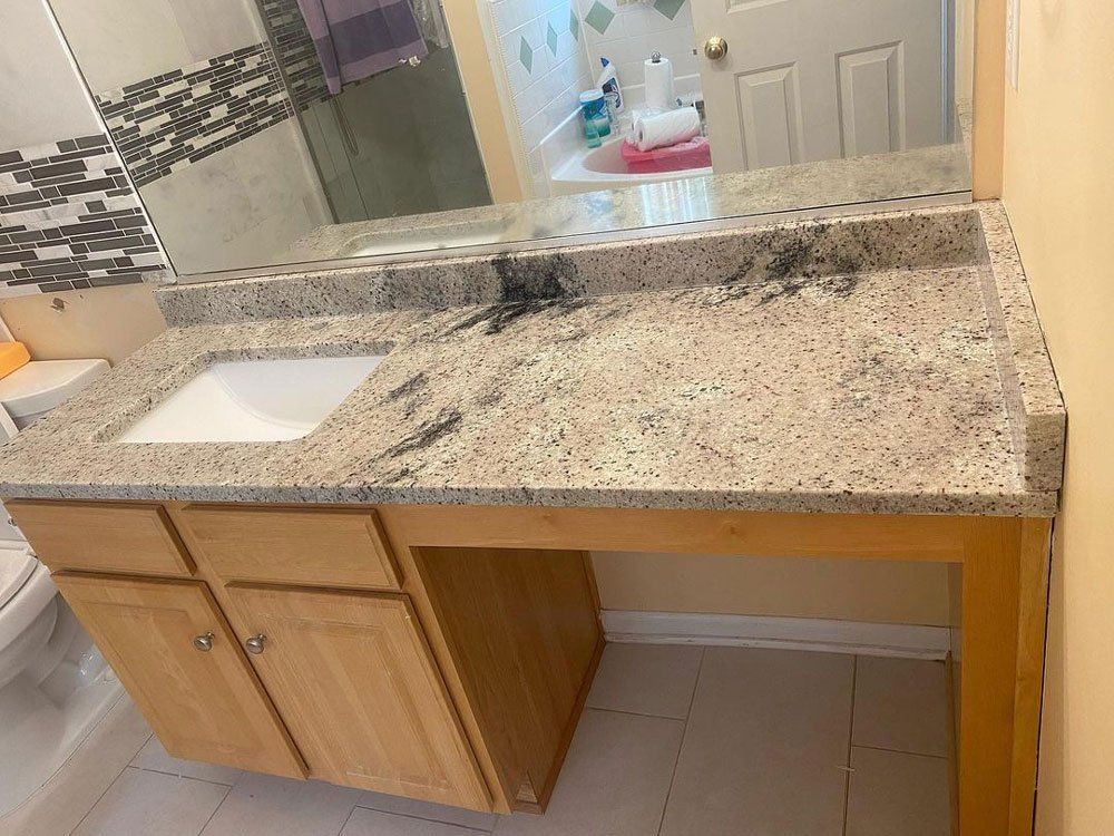 Countertop with Sink — Greensboro, NC — Peakstone Granite & Marble