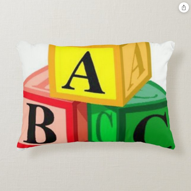 A.B.C. Kids Accent Pillow
