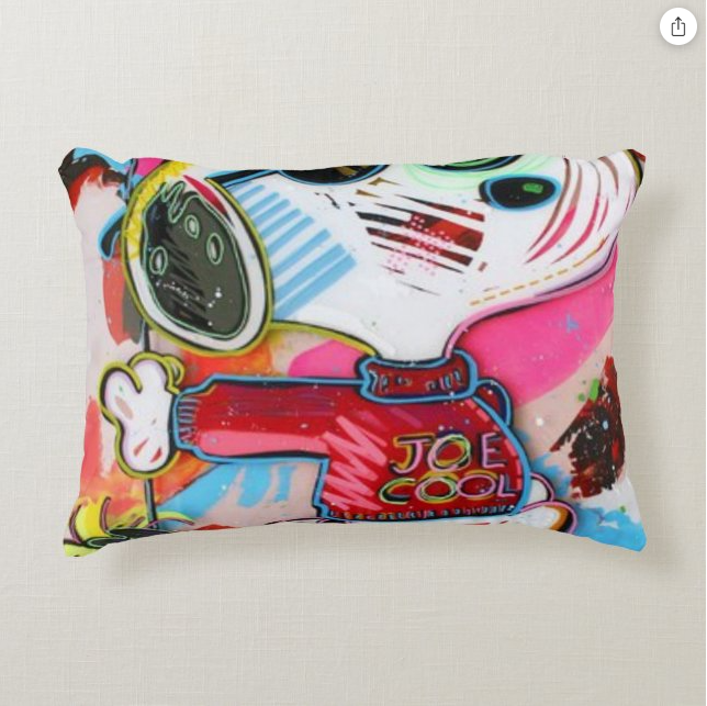 Snoopy The Dog Accent Pillow