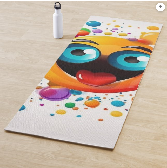 Emoji Yoga Mat