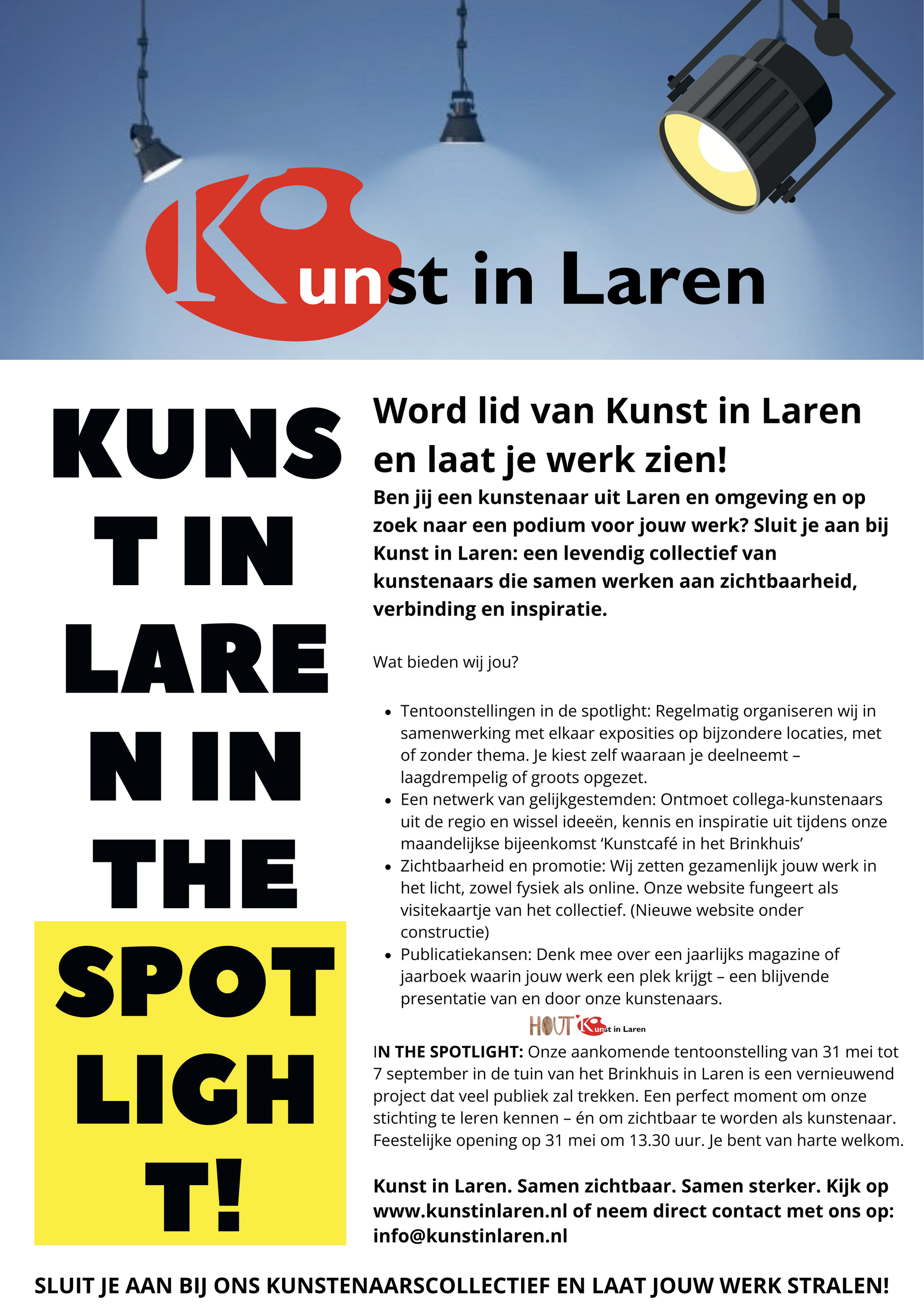 kunst in Laren lidmaatschap informatie
