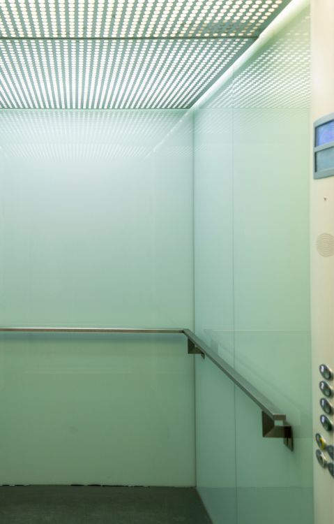 stainless steel elevator handrails