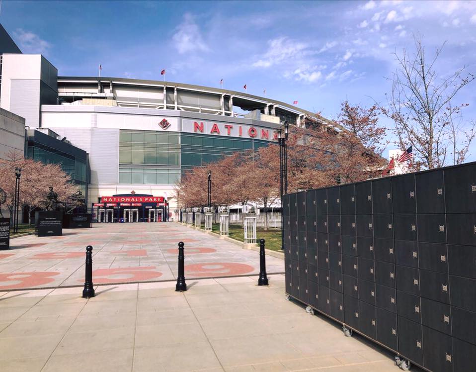 After backpack ban, lockers to be placed outside Nats Park - NBC Sports