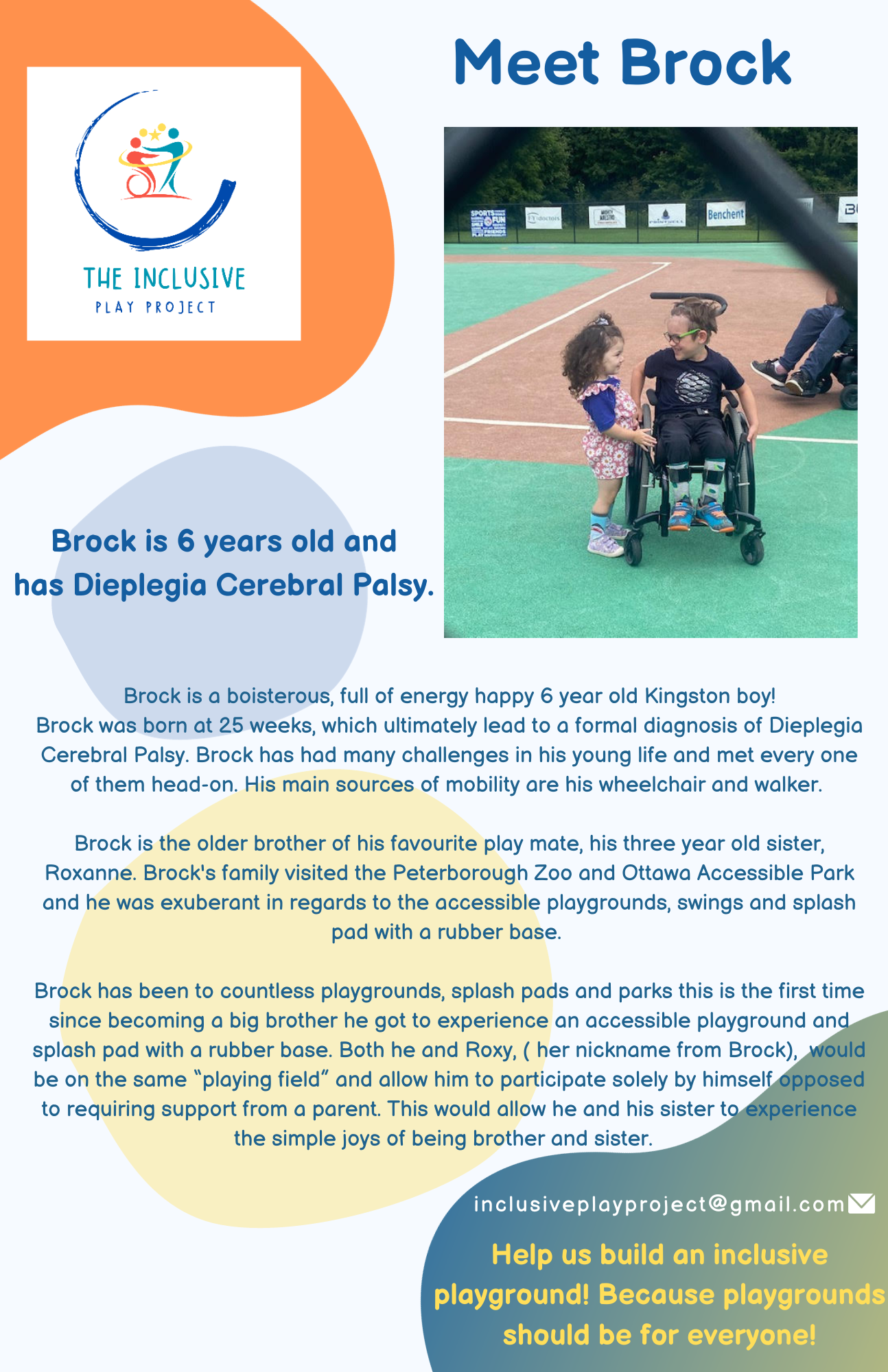 A person in a wheelchair is talking to a little girl.