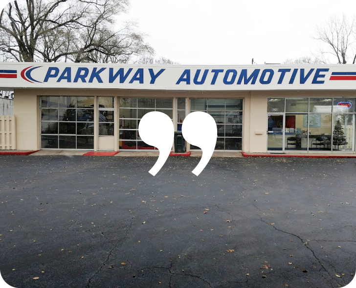 A car dealership called parkway automotive with a quote icon | Parkway Automotive