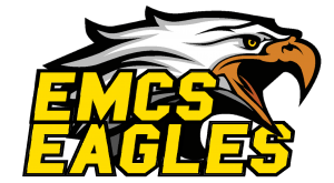 Private School — EMCS EAGLES Logo in East Moline, IL