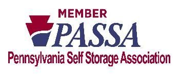 The logo for the pennsylvania self storage association